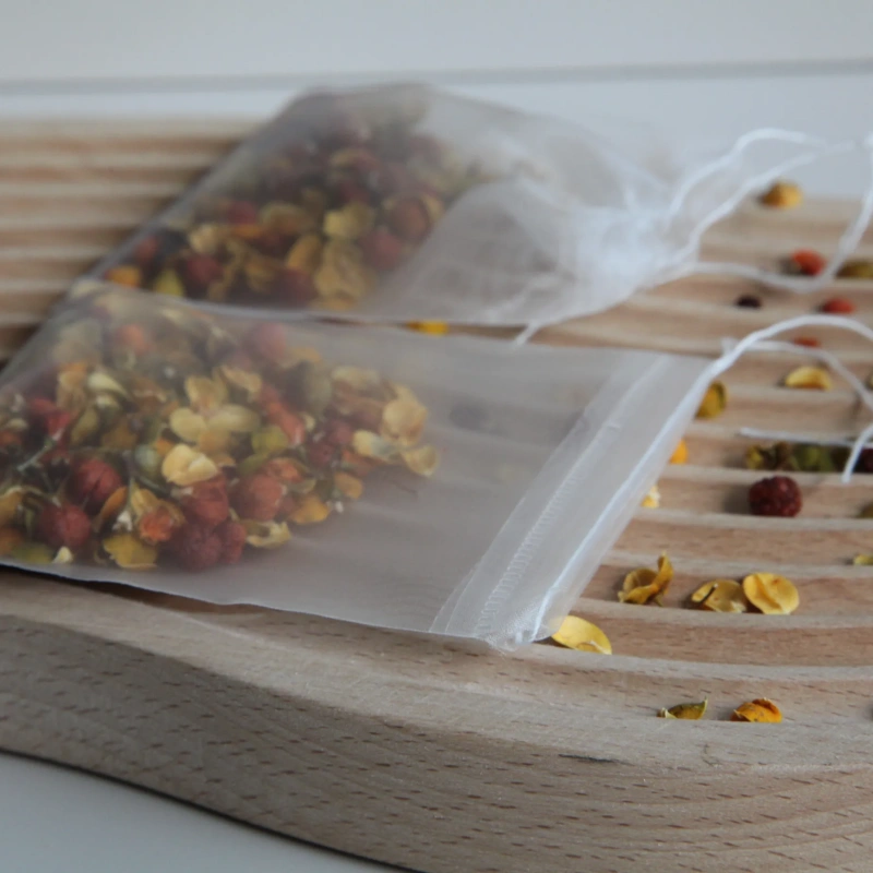 Disposable Drawstring Tea Bags high quality